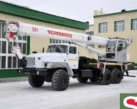 Автокран ЧЕЛЯБИНЕЦ КС-55733-26 на шасси УРАЛ 4320 Г/П 32Т., 26,7М
